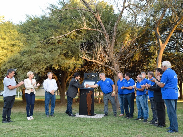 El bosque de especies nativas de UTN San Francisco fue nombrado "Héroes de Malvinas"