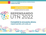 Se extendió el plazo para completar la encuesta “Repensando UTN”